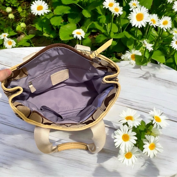 Coach Daisy Signature Tote Bag (EUC) - Picture 12 of 16